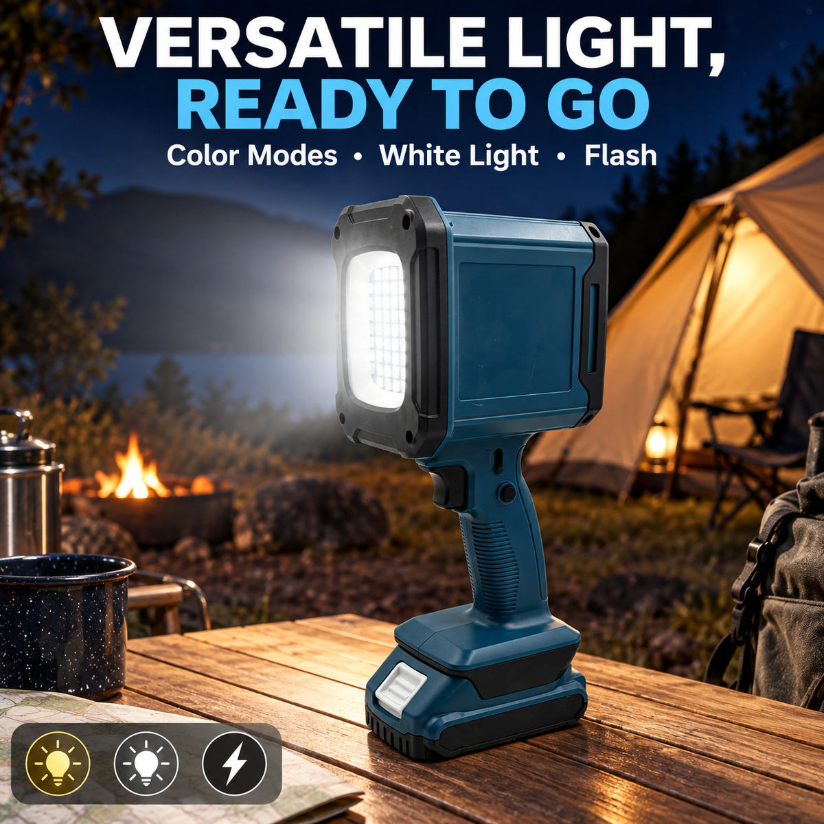 15000 mAh Rechargeable Work Light