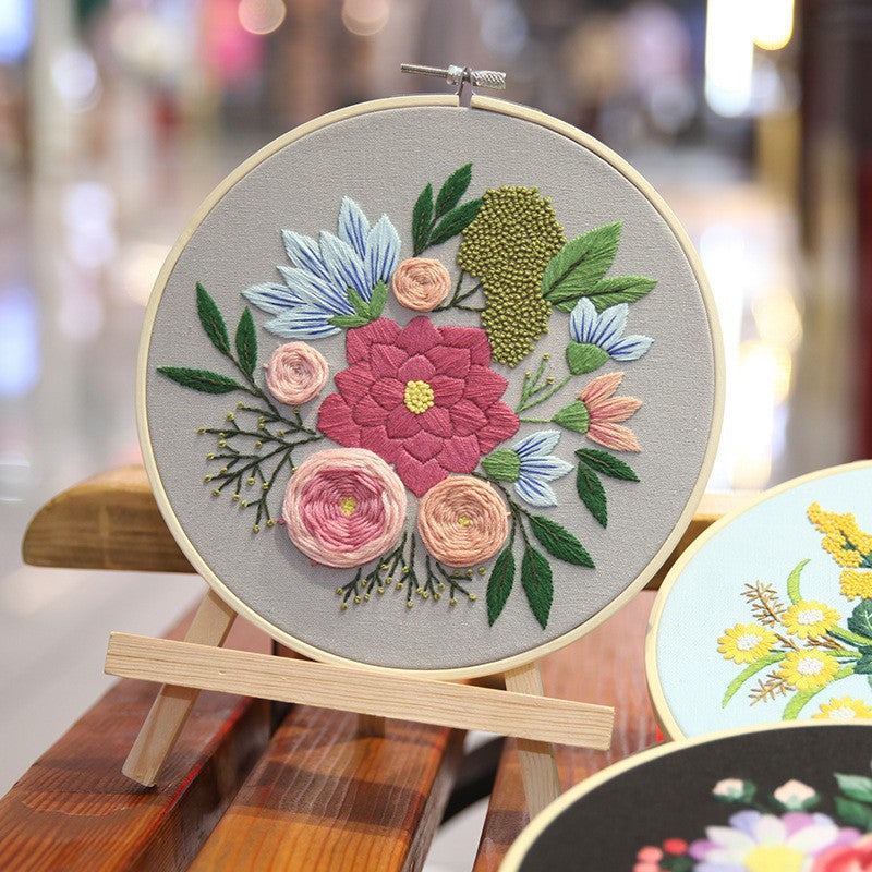 3D Flower Embroidery Kit