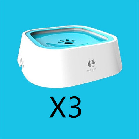 Anti-Splash Floating Pet Water Bowl (1.5 L)