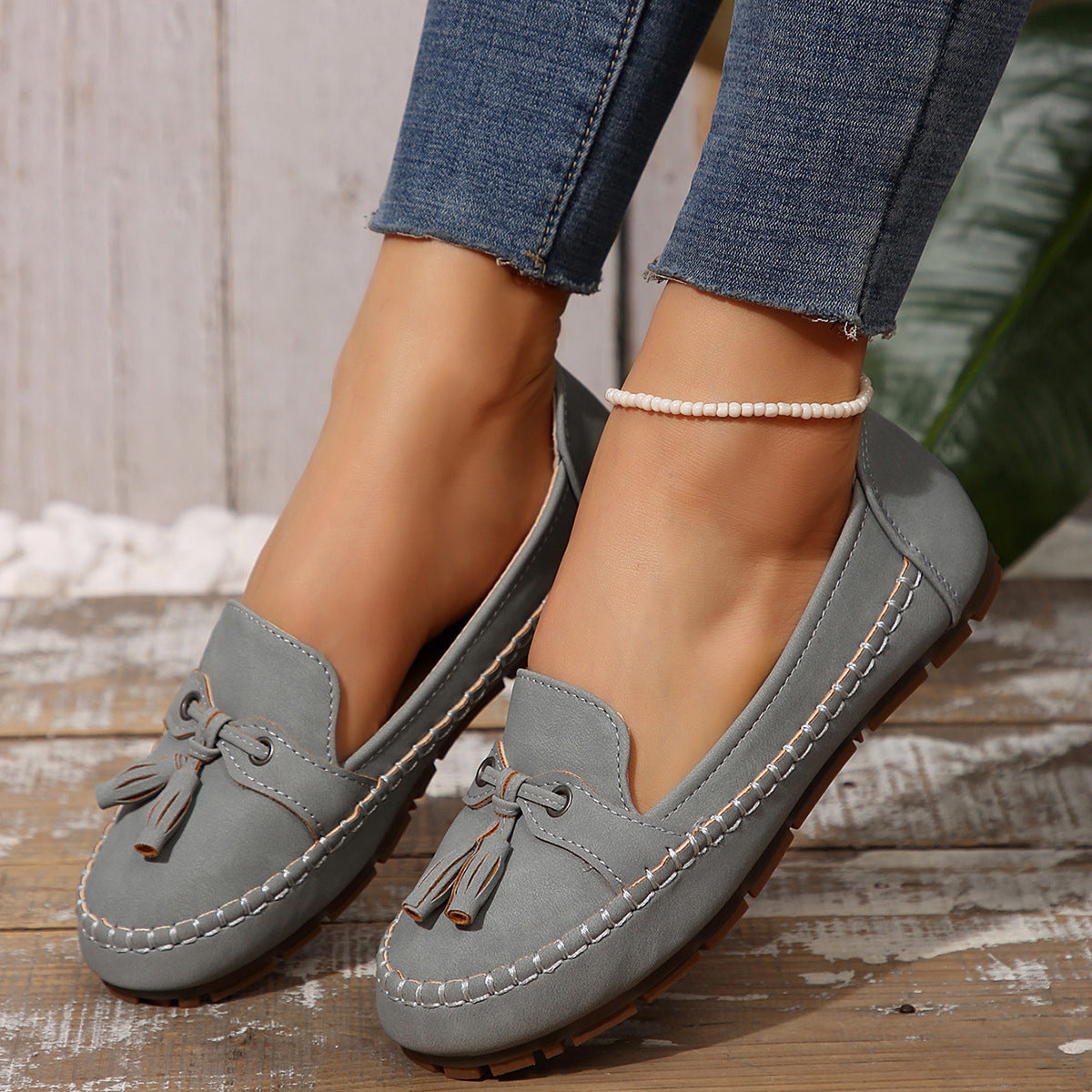 Women's Soft Round-Toe Loafers