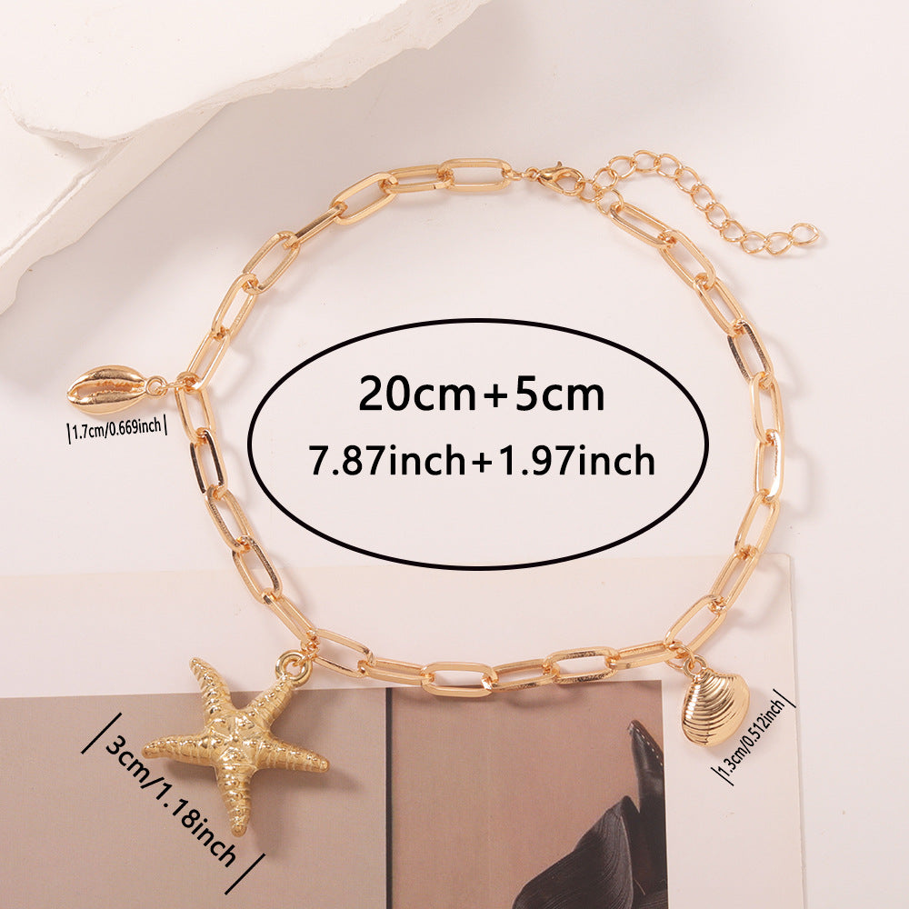 3D Starfish Anklet