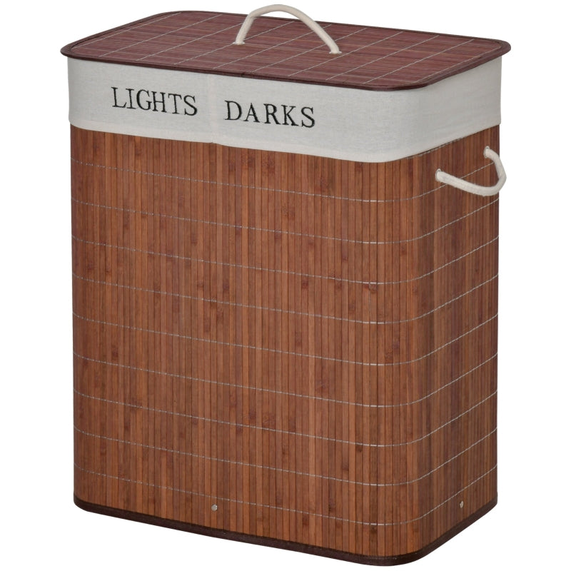 Bamboo Laundry Hamper with Lid