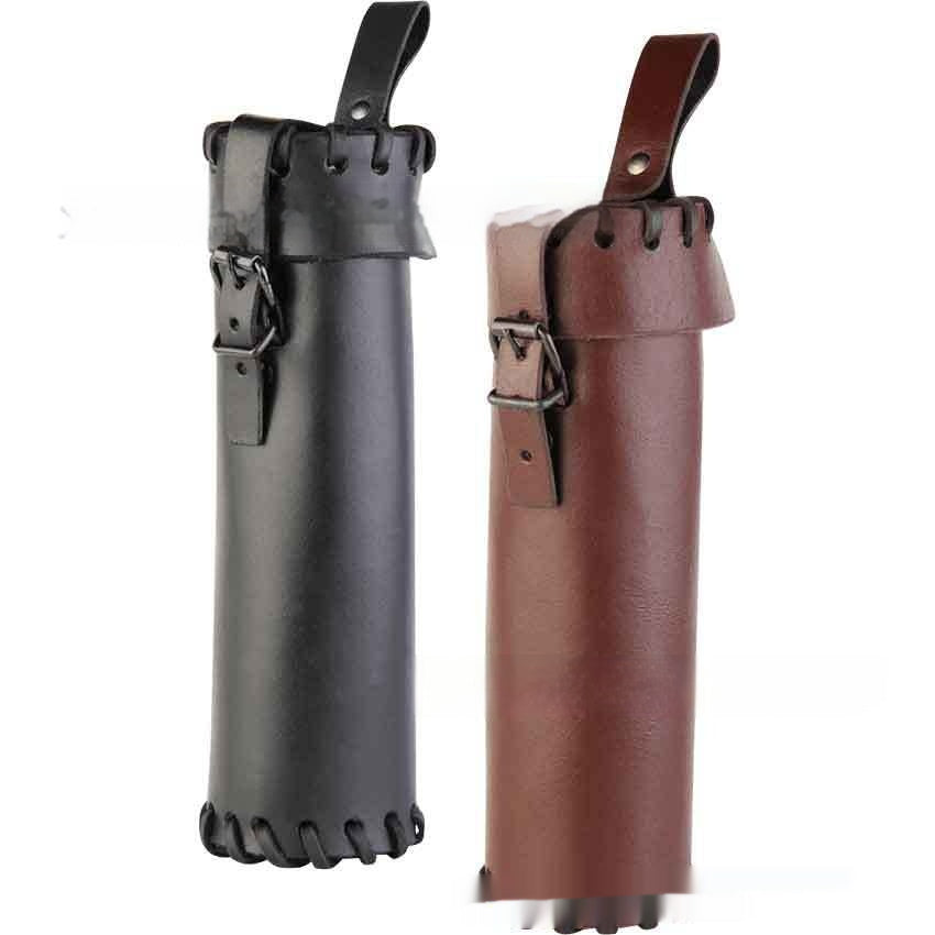 Leather Wine Bottle Holster