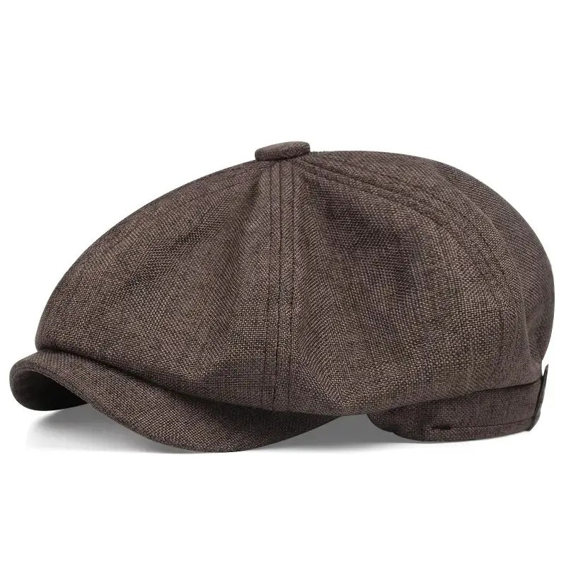 Octagonal Newsboy Cap
