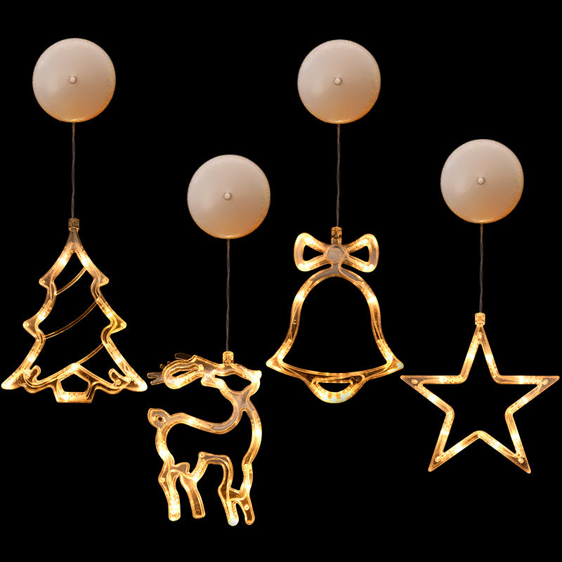 Christmas Window Suction Cup Lights
