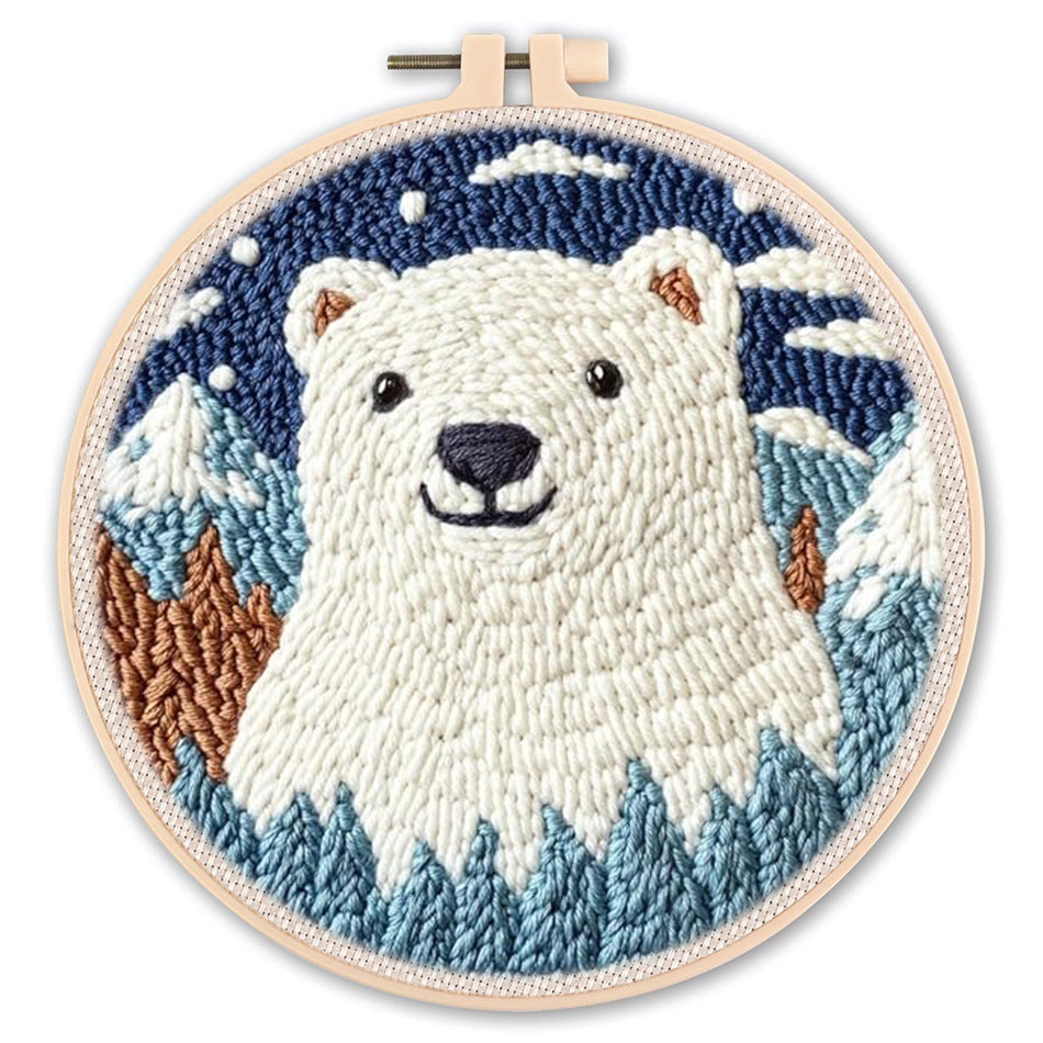 Punch Needle Embroidery Kit