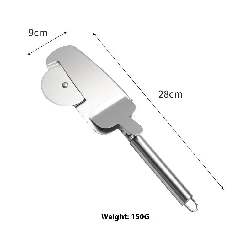 3-in-1 Stainless Pizza Cutter