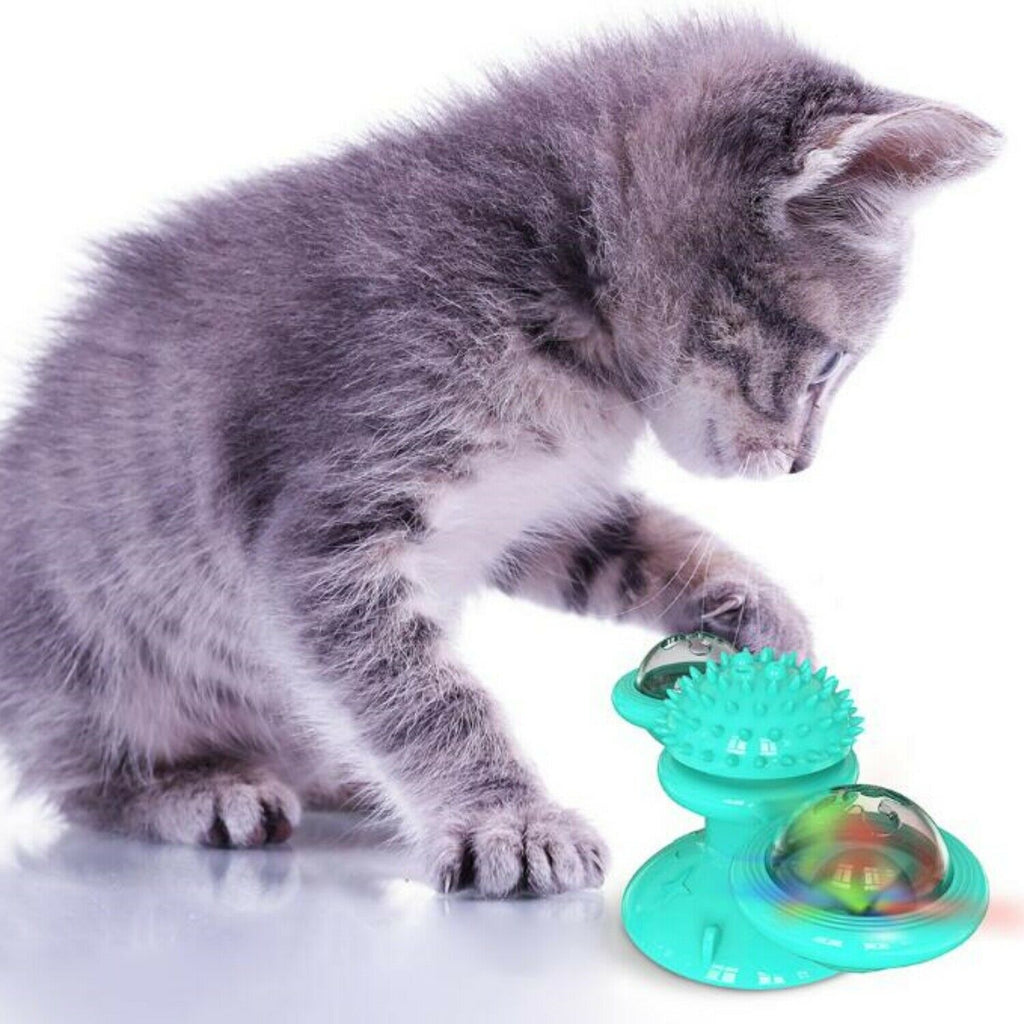 Windmill Cat Toy with Suction Cup