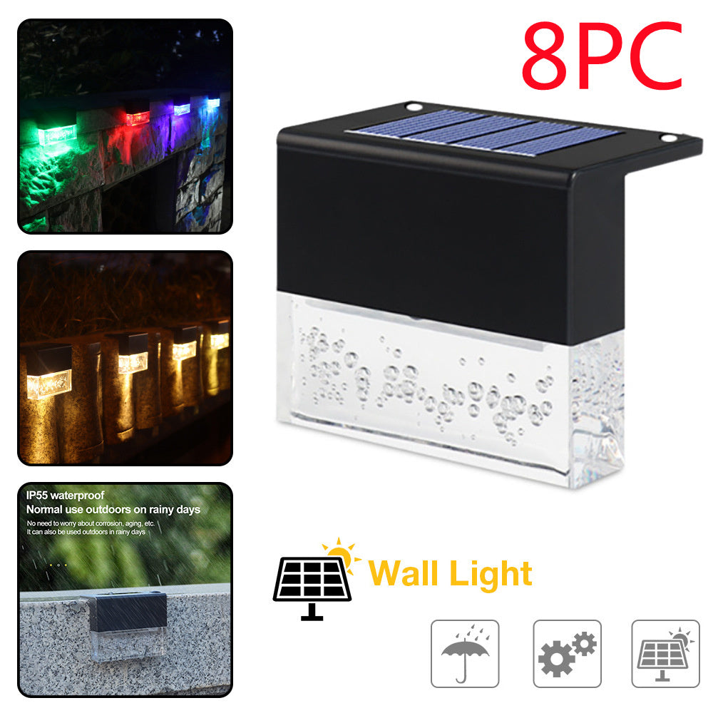 RGB Solar Step & Fence Lights