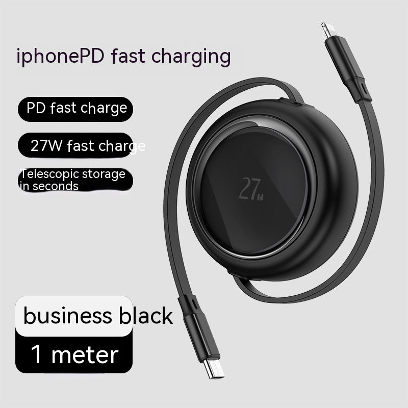 Retractable 100W Charging Cable