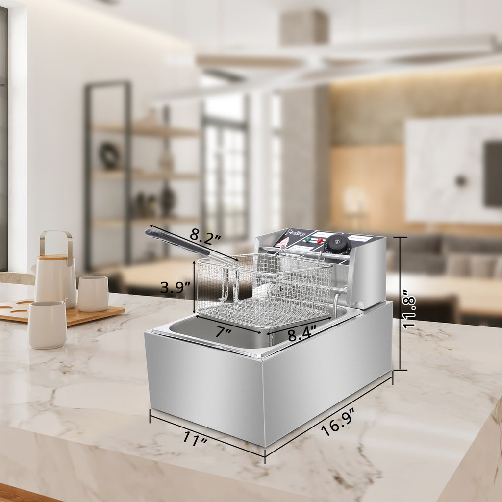 Stainless Steel Electric Deep Fryer