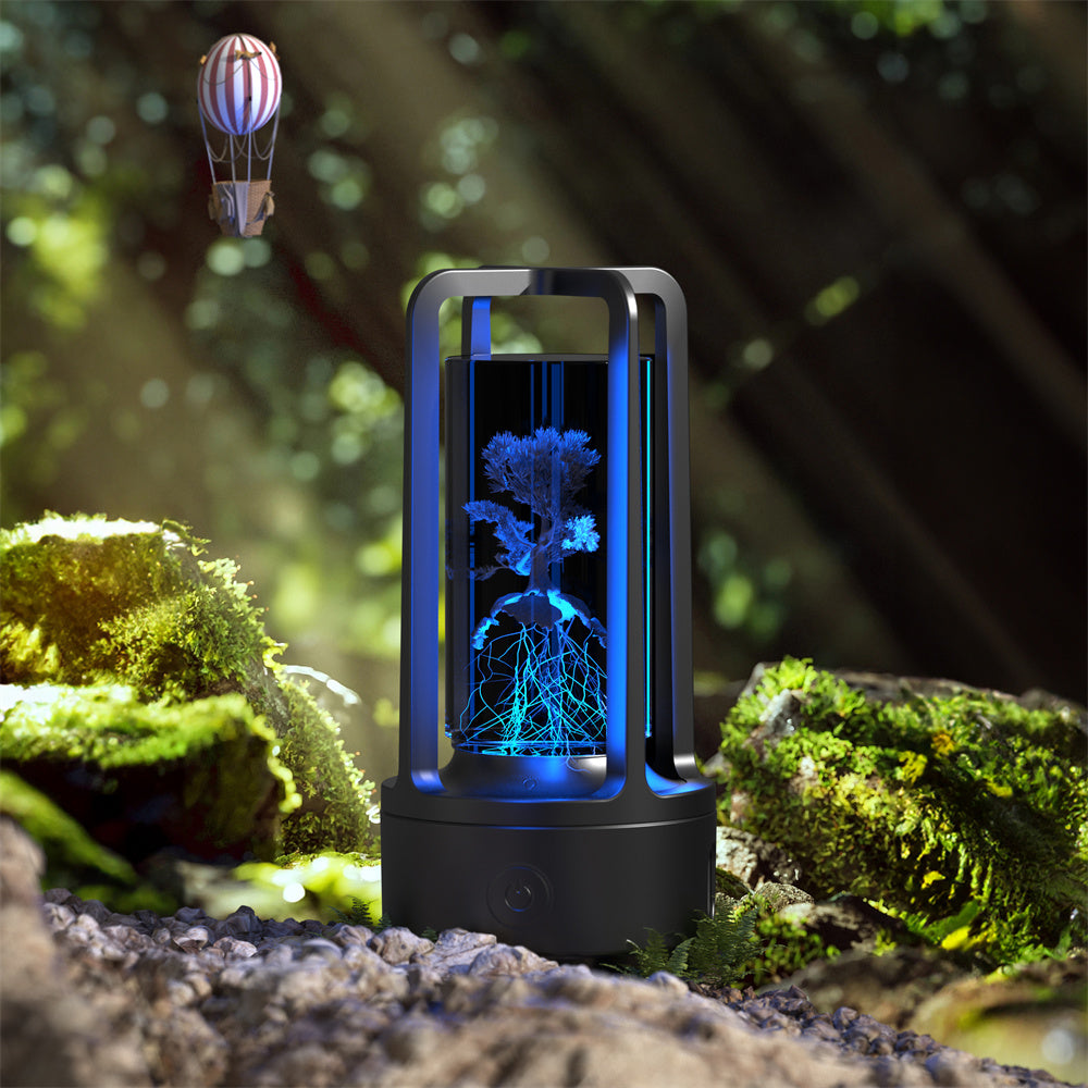 Acrylic Night Lamp & Bluetooth Speaker
