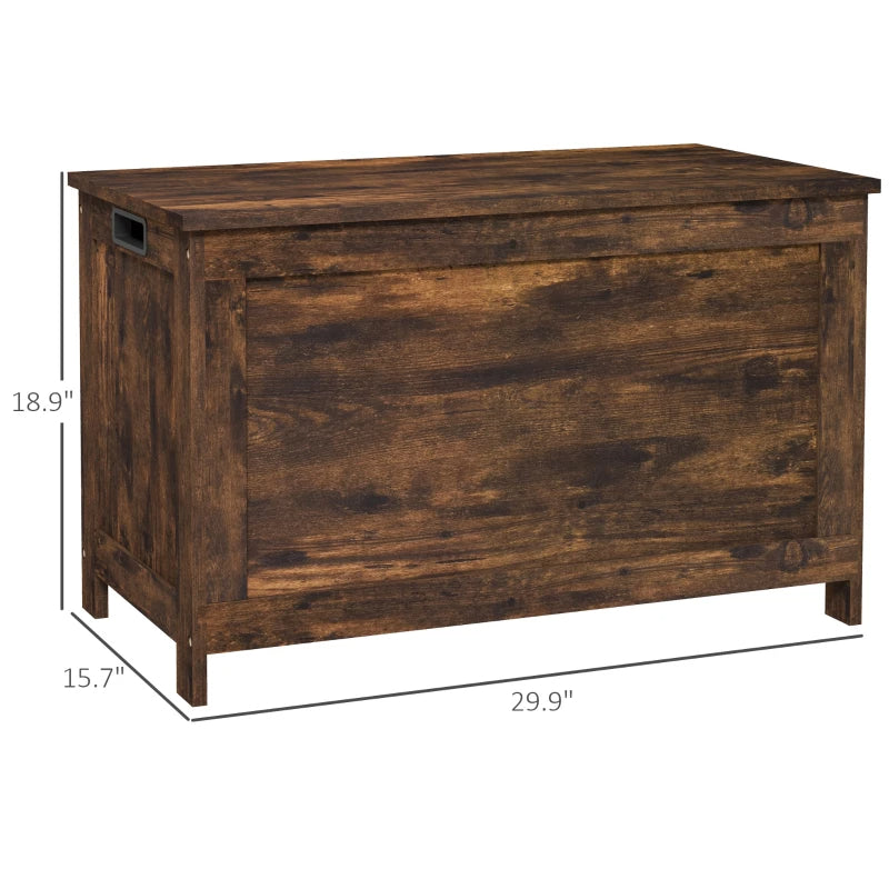 Wooden Storage Trunk