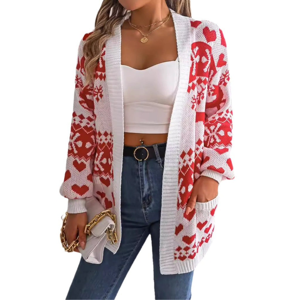 Reindeer Christmas Cardigan