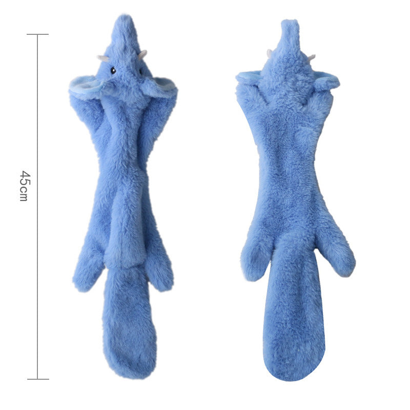 Plush Animal Squeaky Dog Toy
