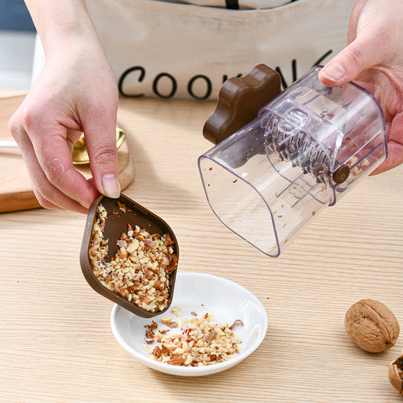 Hand-Crank Nut & Chocolate Grater