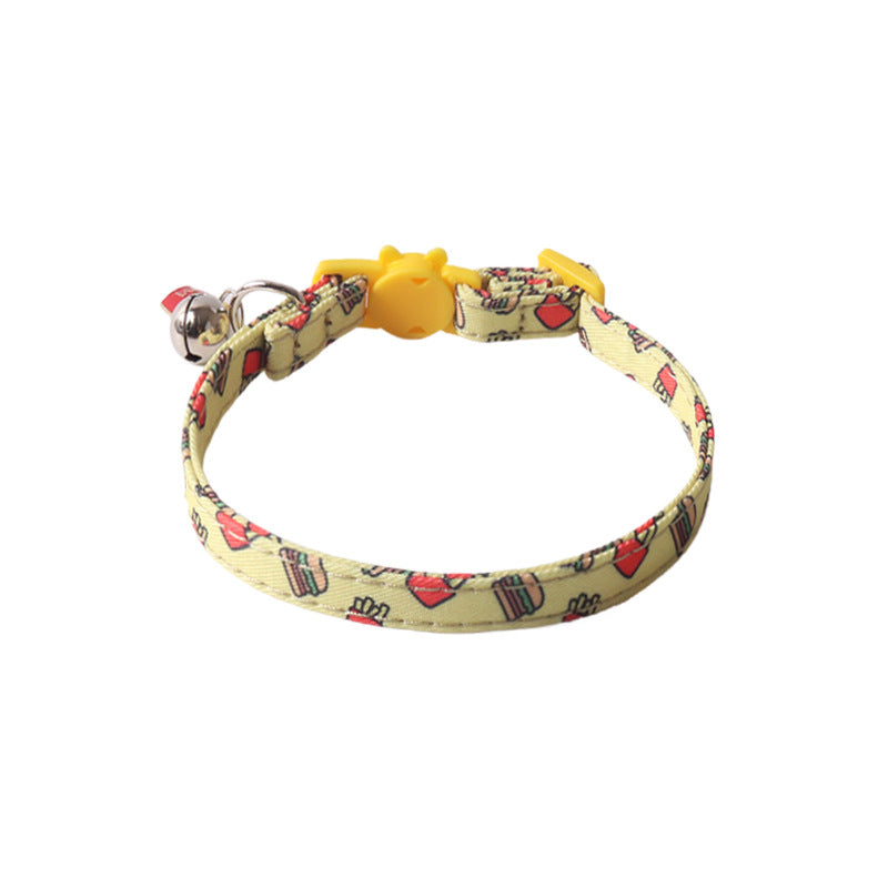 Cake, Donut & Dinosaur Pet Collar