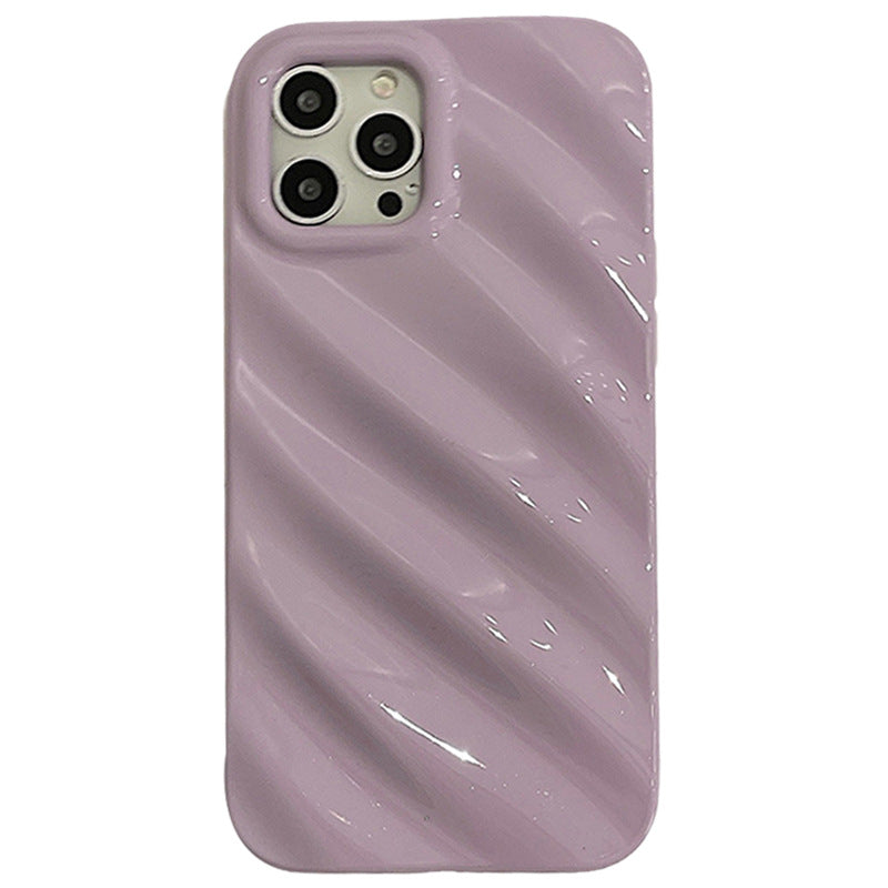 Pleated Silicone iPhone Case