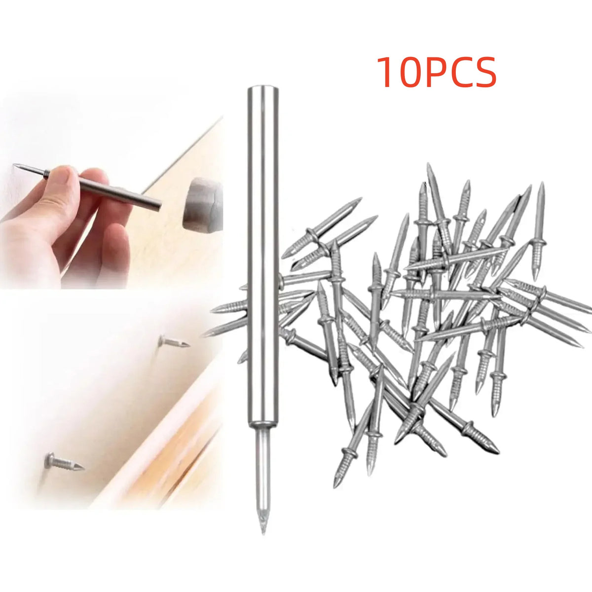 No-Drill Seamless Wall Nails