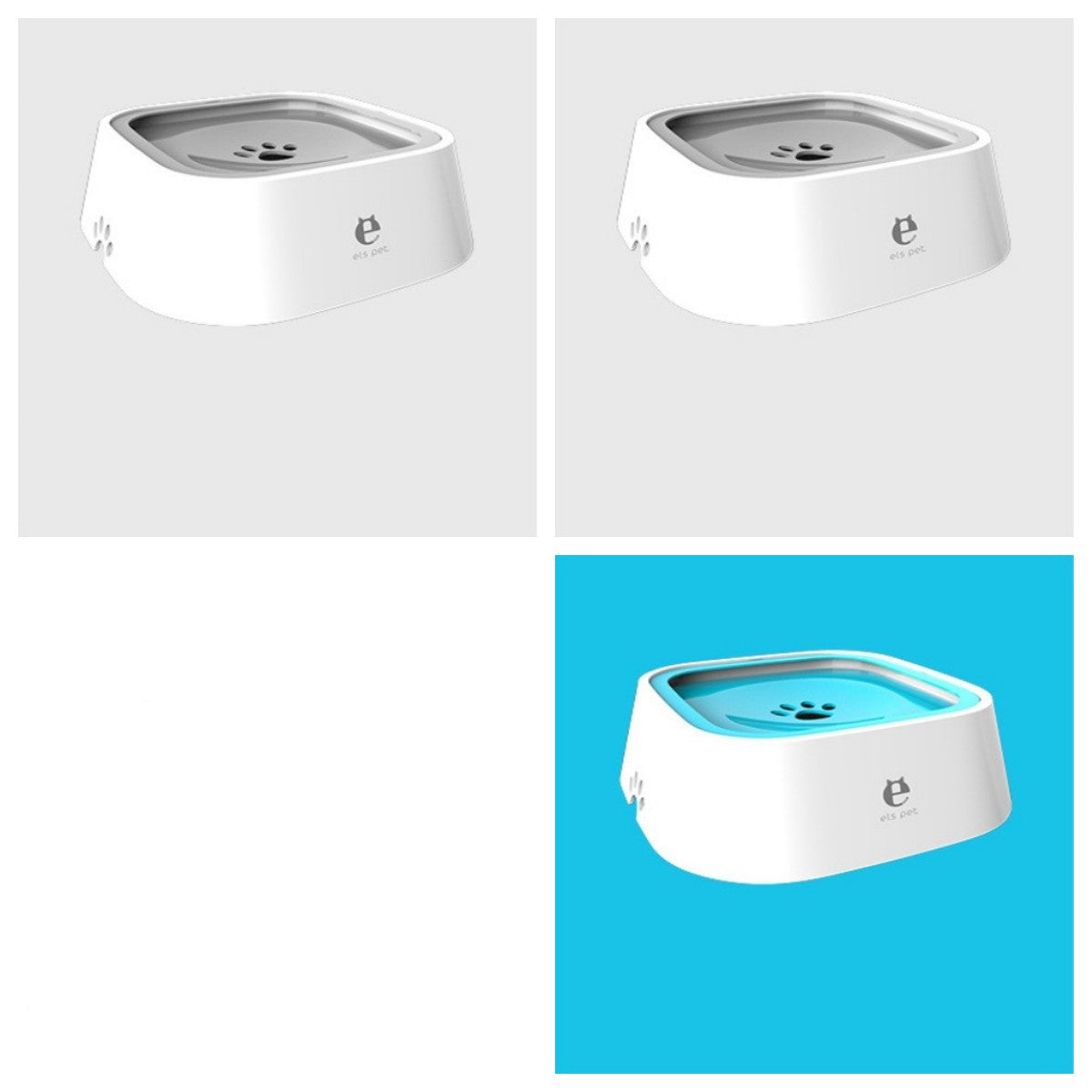 Anti-Splash Floating Pet Water Bowl (1.5 L)