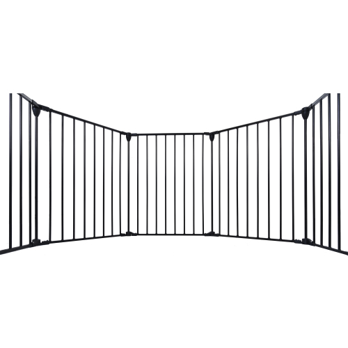 6-Panel Metal Pet Play Yard & Safety Gate