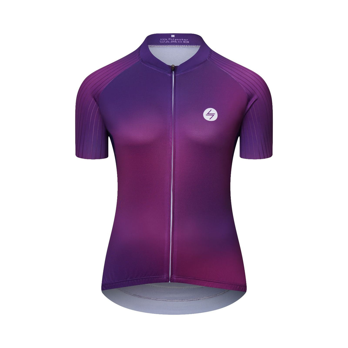 Printed Short-Sleeve Cycling Jersey