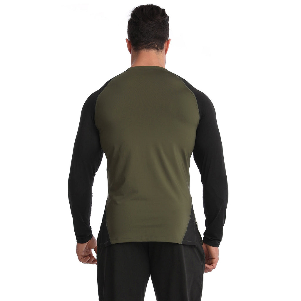 Men's Quick-Dry Compression Long-Sleeve Top