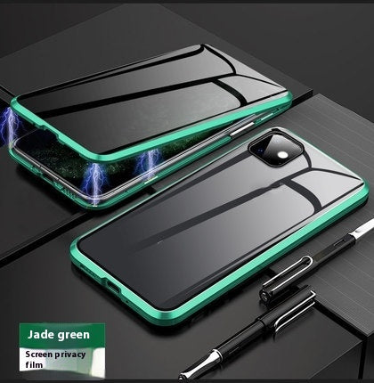 Magnetic Privacy Glass iPhone Case