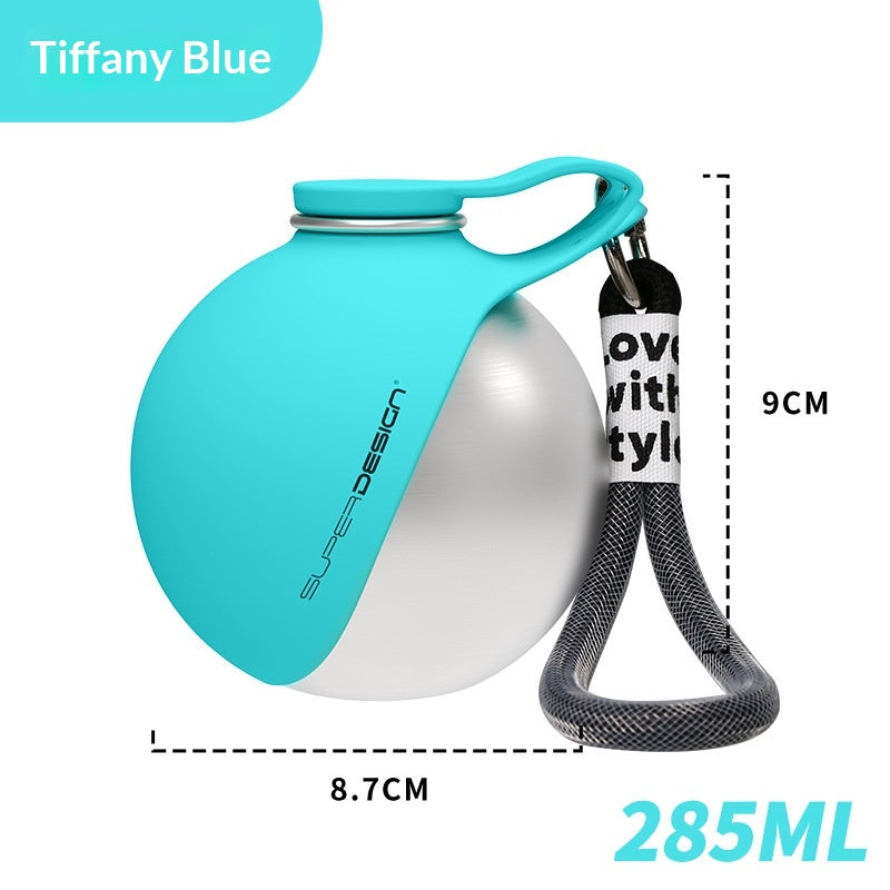 Portable Dog Water Bottle with Bag Dispenser