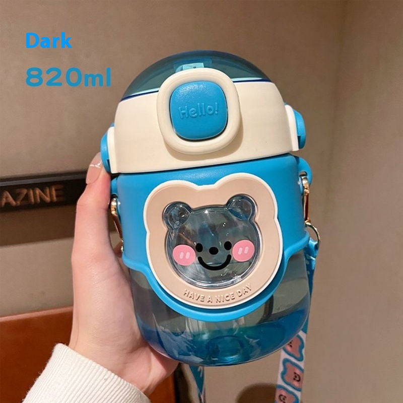 Big Belly Straw Water Bottle