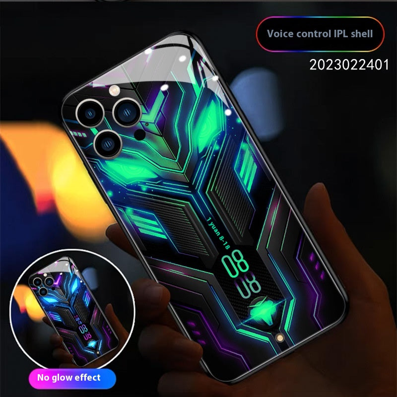 Racing Car Glass Phone Case