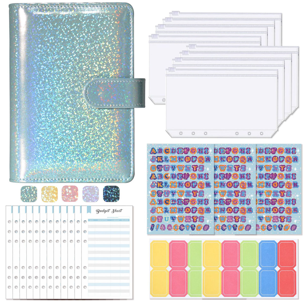 A6 Budget Binder with Cash Envelopes