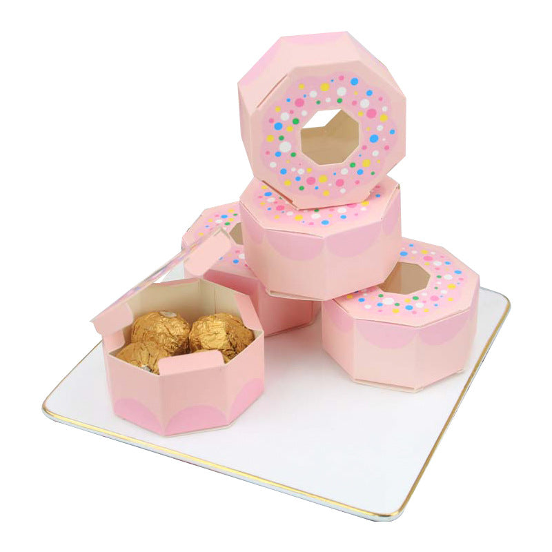 Donut Candy Favor Box