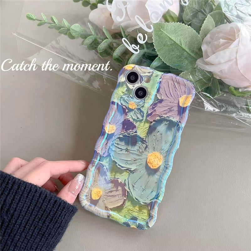 Oil-Painting Floral iPhone Case