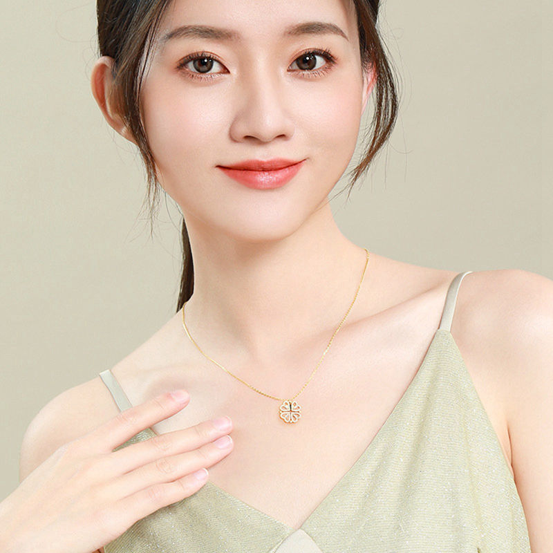 4-in-1 Heart Clover Necklace