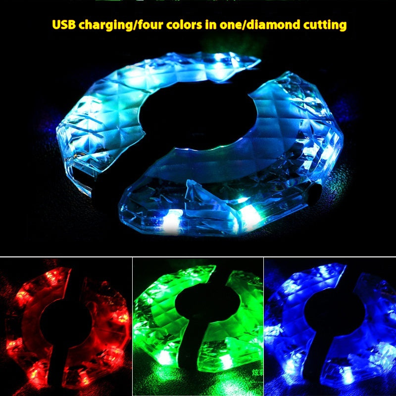 Colorful Bike Warning Light