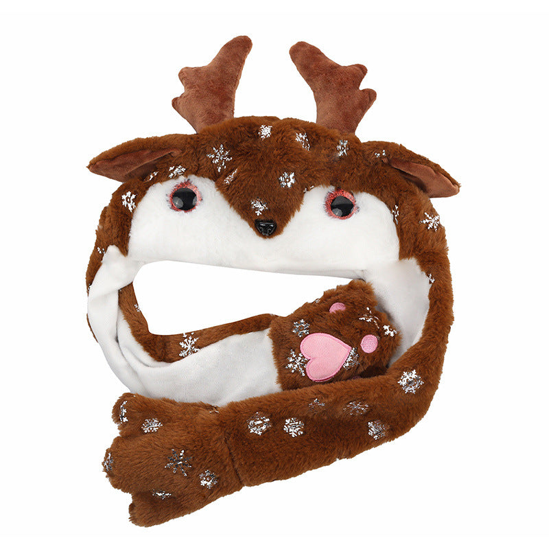 Dancing Santa & Snowman Hat