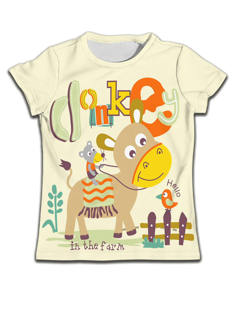 Kids' Cute Cat Graphic Tee