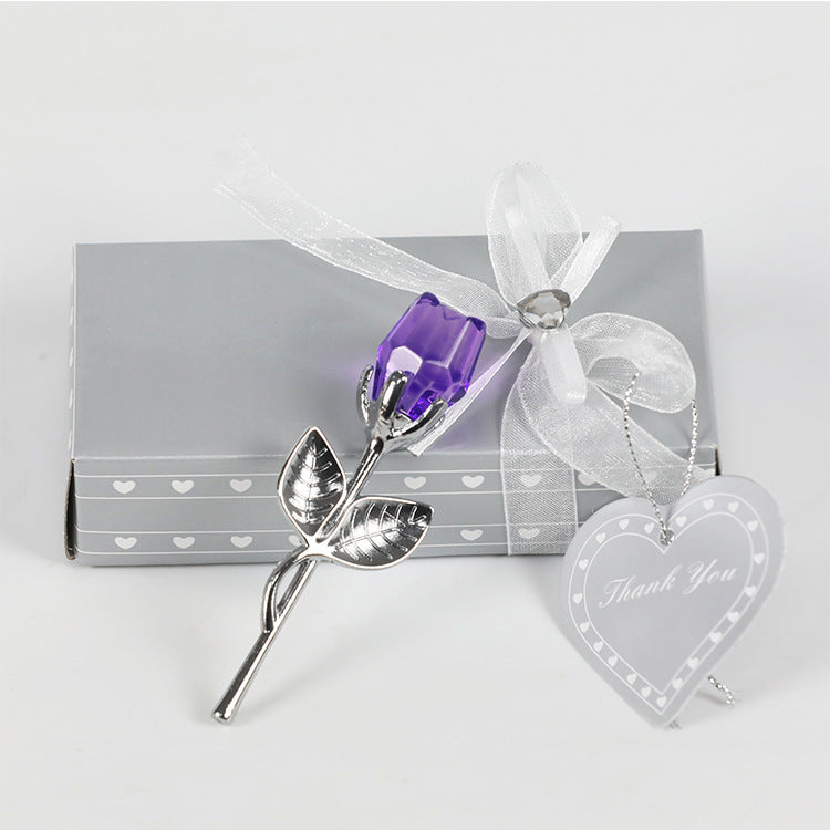Crystal Rose Keepsake Gift