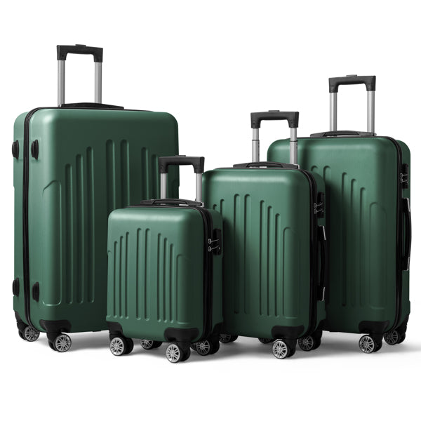 Retro Stripe 4-in-1 Luggage Set