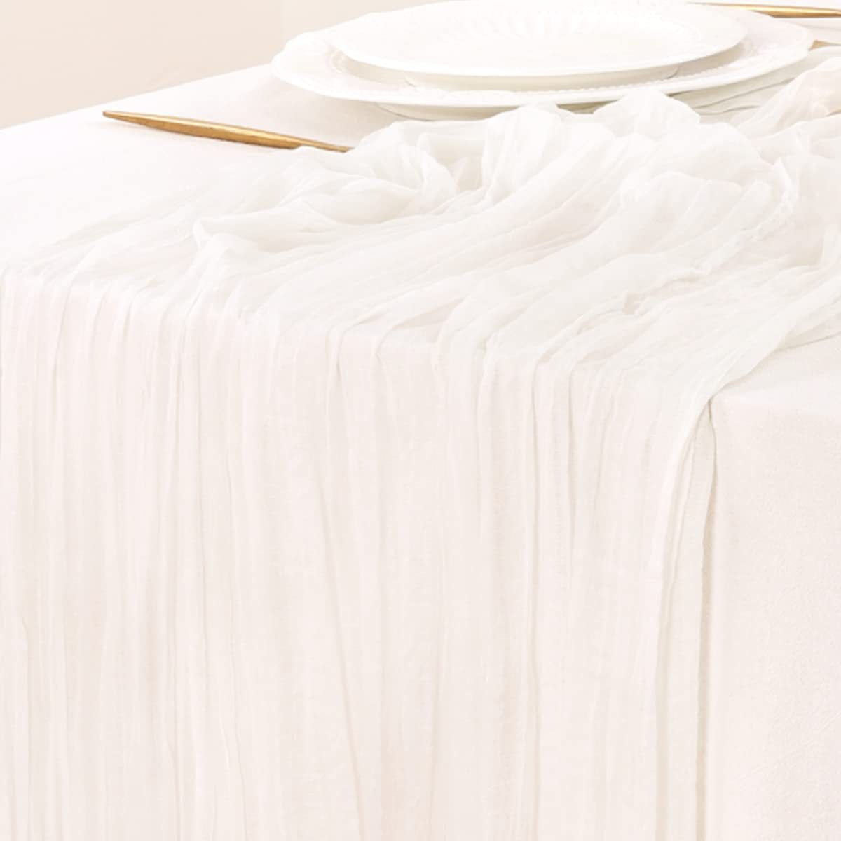 Bohemian Voile Table Runner