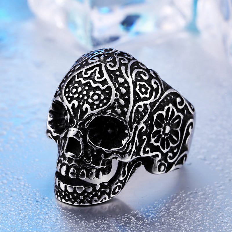 Punk Skull Ring
