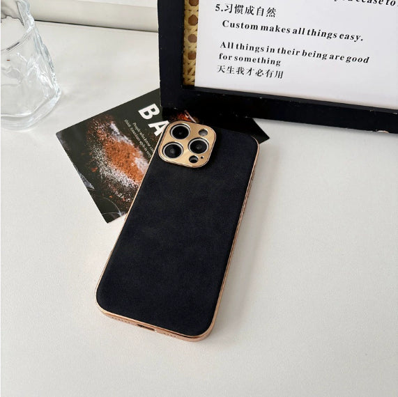 Lambskin Leather iPhone Case