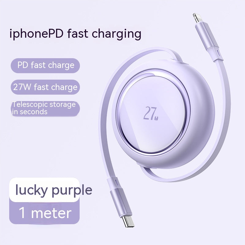 Retractable 100W Charging Cable
