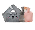 Plush Belly Warmer with Hot Water Bottle