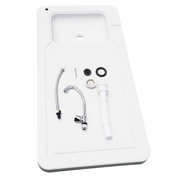Folding Fish Cleaning Table with Sink