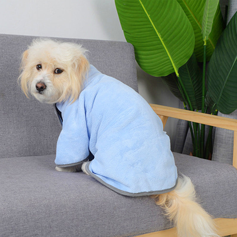 Quick-Dry Pet Bathrobe