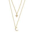 Astral Moon Layered Necklace