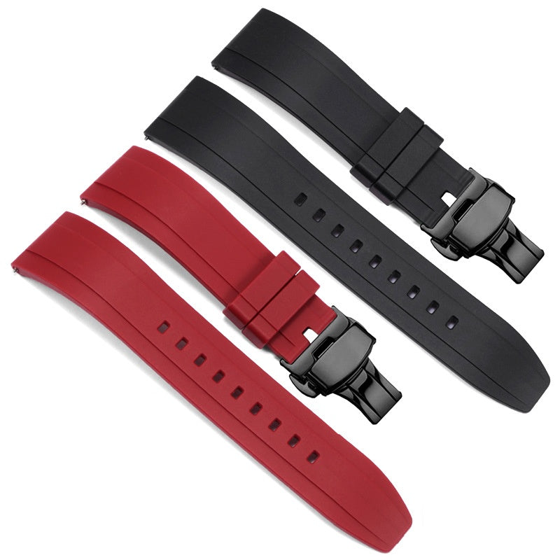 Quick-Release Rubber Watch Strap