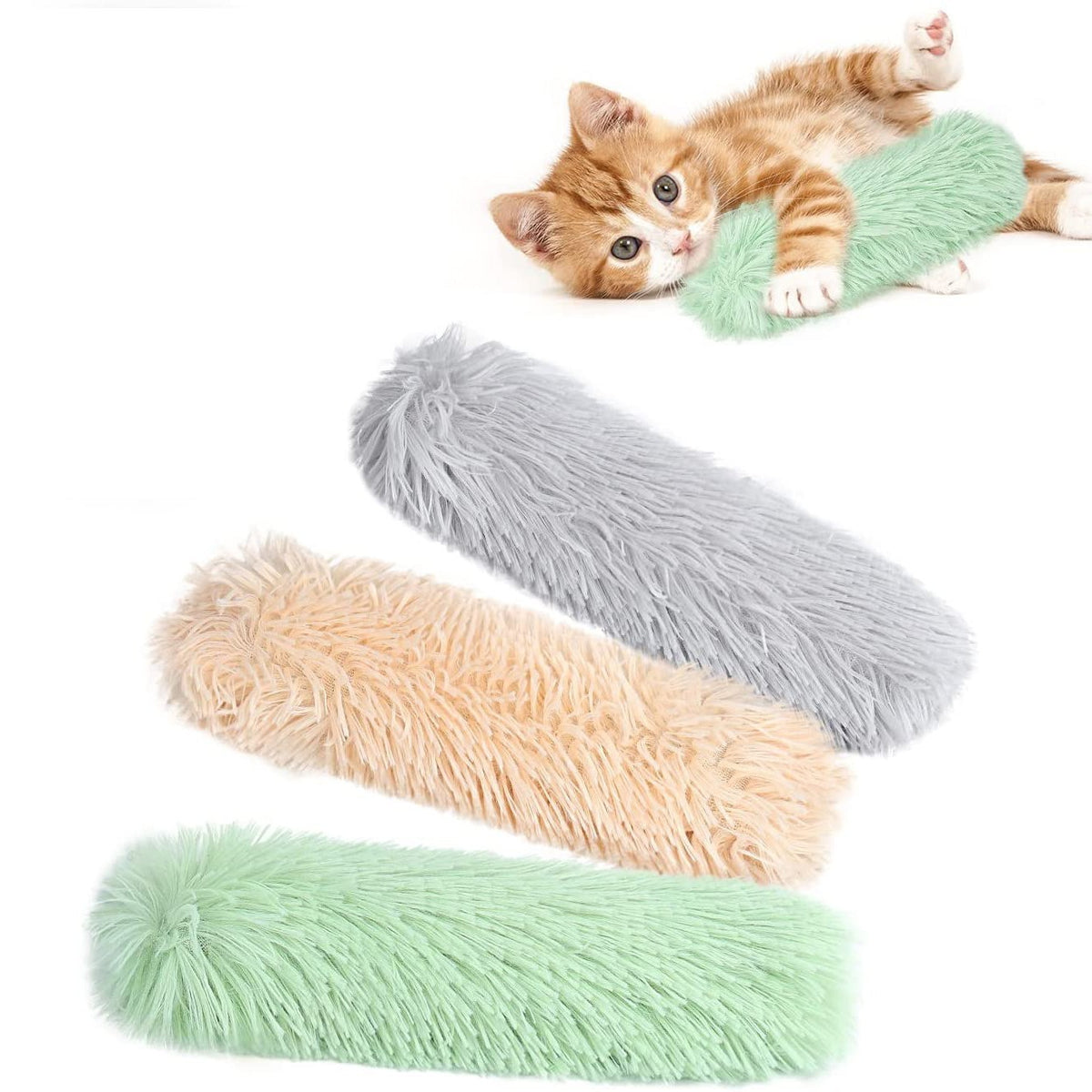 Plush Cat Kicker Pillow